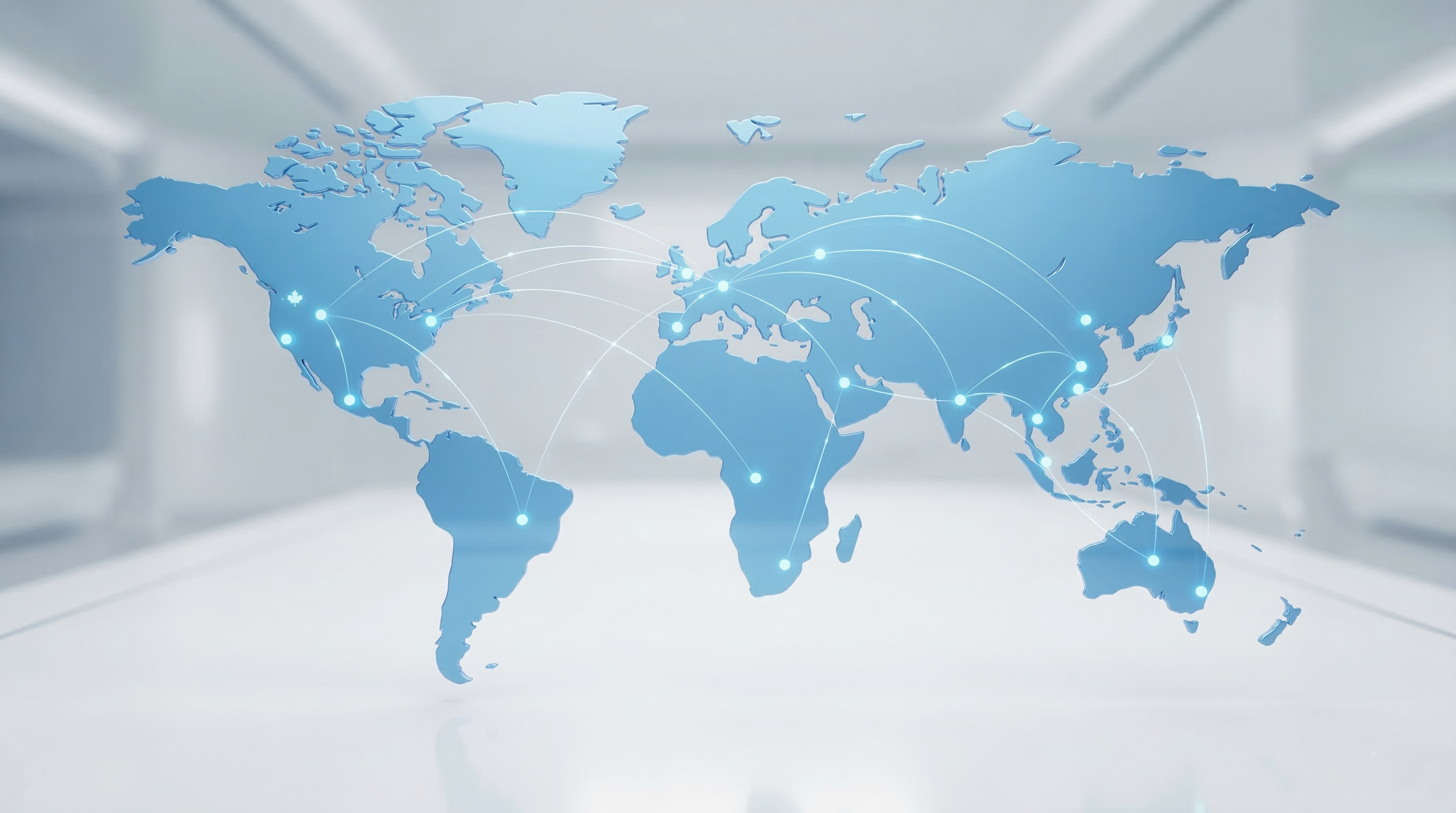 Maple Biotech Global Presence Map